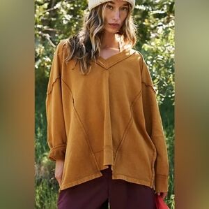 FP Movement v-neck pullover sweatshirt